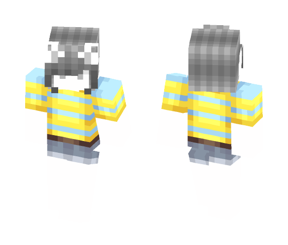 Temmie Girl [UNDERTALE] - Girl Minecraft Skins - image 1