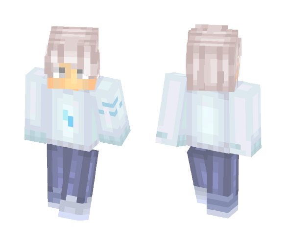 Download Free White Hair Sort of Pastel? Skin for Minecraft image 1 White Hair Sort of Pastel? - Male Minecraft Skins - image 1
