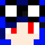 Download Free Suit Girl / Blue Hair Skin for Minecraft image 3 Suit Girl / Blue Hair - Color Haired Girls Minecraft Skins - image 3