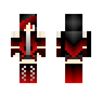 Red Goth Girl