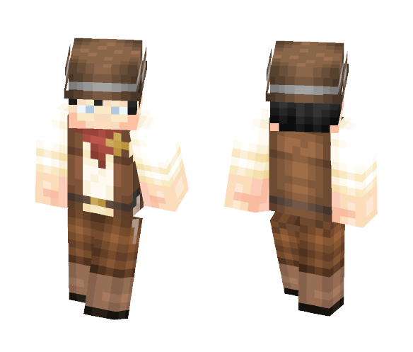 Wild West Sheriff - Male Minecraft Skins - image 1