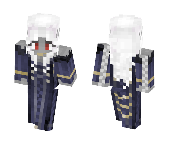 [ LOTC ] Mali'ker in Blue - Female Minecraft Skins - image 1