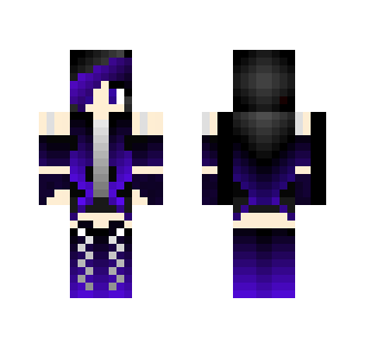 Blue Goth Girl