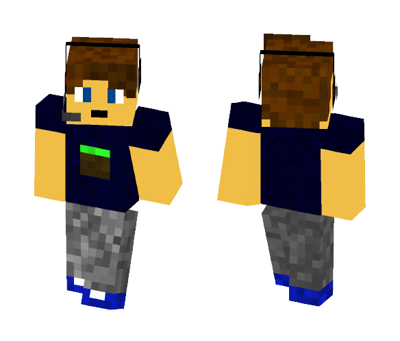 Gamer Dude - Male Minecraft Skins - image 1