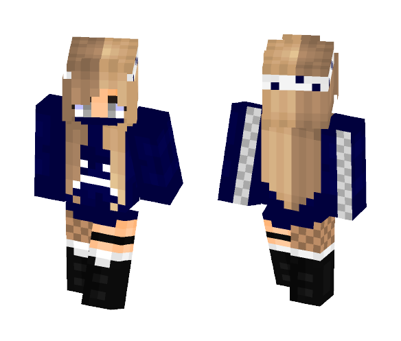 Twining unhappy face ~Irish - Female Minecraft Skins - image 1