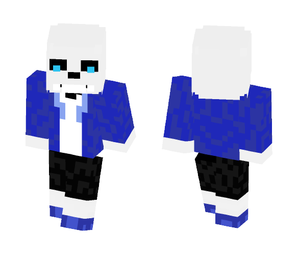 Sans (Undertale) - Male Minecraft Skins - image 1
