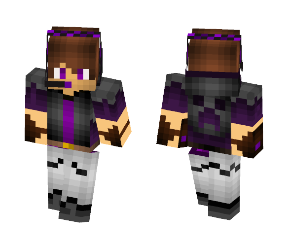 HD Black (Darkness) Lord - Male Minecraft Skins - image 1