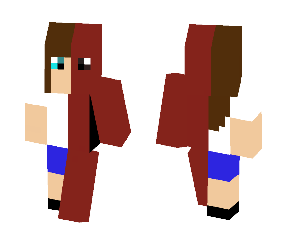 Half human half demon - Male Minecraft Skins - image 1