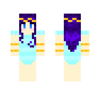 Mermaid in suimsuit