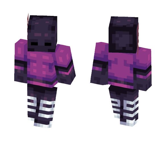 {ƿr⟟ṩma} -Black Death- (fail) - Male Minecraft Skins - image 1