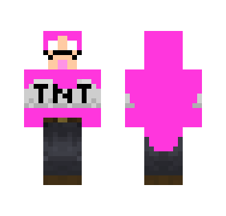 Pink Sheep Exploding TNT - Male Minecraft Skins - image 2