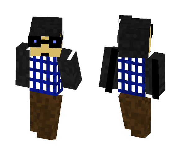Nerd - Male Minecraft Skins - image 1