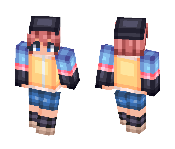 Download Free Amaru Skin for Minecraft image 1 Amaru - Female Minecraft Skins - image 1