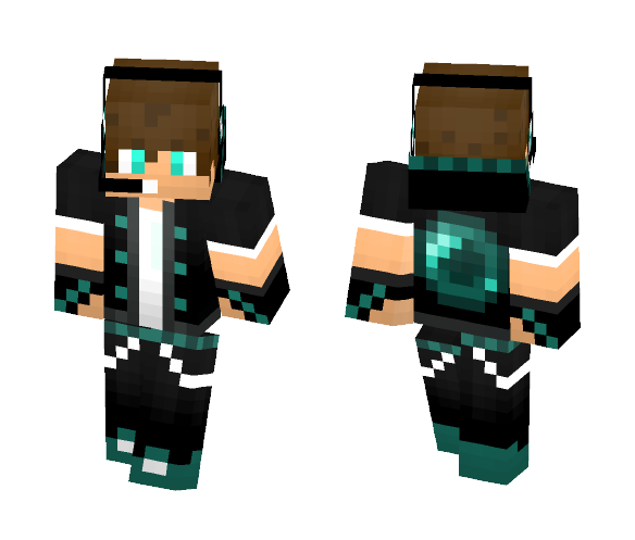 Ender Boy - Boy Minecraft Skins - image 1