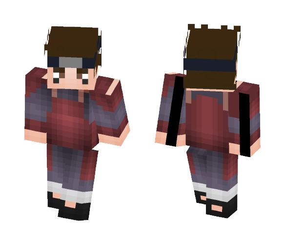 Young Hiruzen [ Naruo ] - Male Minecraft Skins - image 1