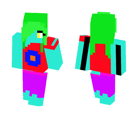 Alien Girl :) - Girl Minecraft Skins - image 1
