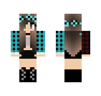 Goth Blue Chick