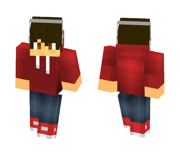 A normal gamer - Male Minecraft Skins - image 1