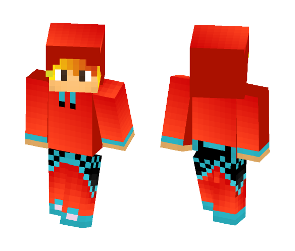 Boy with Blonde Hair - Boy Minecraft Skins - image 1
