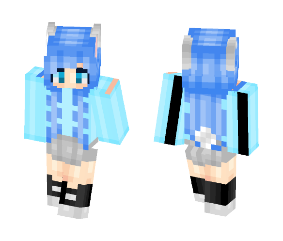 Polar bear - Female Minecraft Skins - image 1