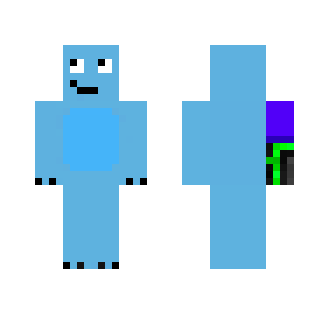 Cool Blue Thing - Interchangeable Minecraft Skins - image 2