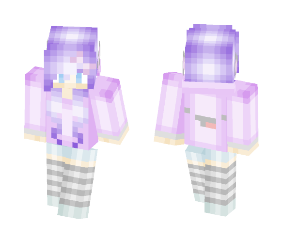 Cute Pastel Wolf ♥♥♥ - Female Minecraft Skins - image 1