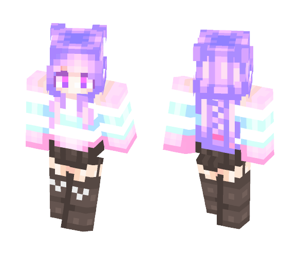 I like my shirt~ - Female Minecraft Skins - image 1