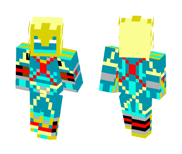 Download Free Zinogre X Armor (Male) Skin for Minecraft image 1 Zinogre X Armor (Male) - Male Minecraft Skins - image 1