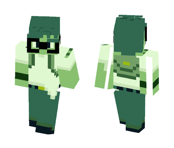 Download Free The Player (GameBoy Colors) Skin for Minecraft image 1 The Player (GameBoy Colors) - Male Minecraft Skins - image 1