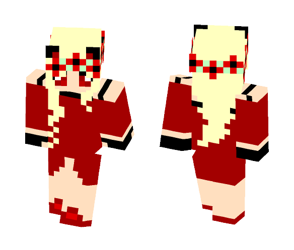 Nether Girl - Girl Minecraft Skins - image 1