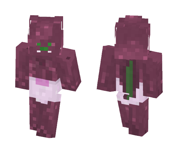 Download Free Kristal Moon the Baby Goo-Skunk Skin for Minecraft image 1 Kristal Moon the Baby Goo-Skunk - Baby Minecraft Skins - image 1