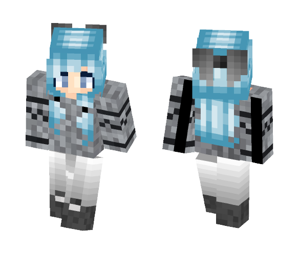 Sadness l N I K O - Female Minecraft Skins - image 1