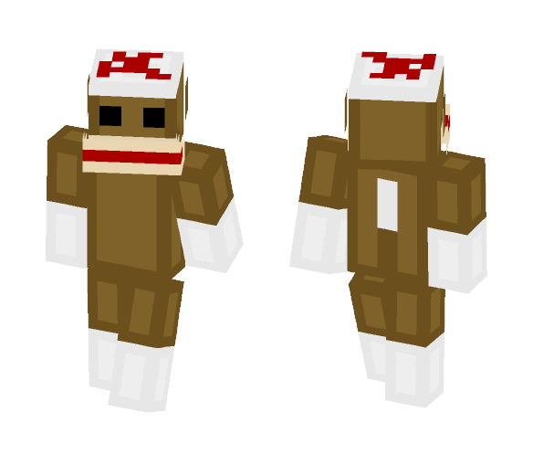 Sock Monkey - Male Minecraft Skins - image 1