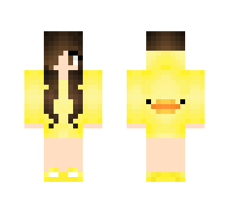 Cute Duck Girl