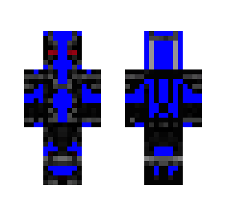Deadpool X-Force (Blue) - Comics Minecraft Skins - image 2