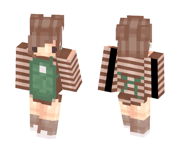 Starbucks is Life | Name Change - Female Minecraft Skins - image 1
