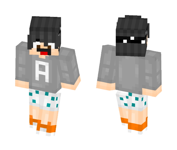 PERSONAL SKIN «K» - Male Minecraft Skins - image 1