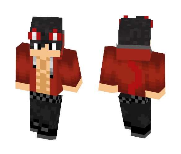 Aaron (Meif'wa) (Aphmau) (MyStreet) - Male Minecraft Skins - image 1