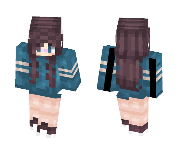 вσяє∂ || υηιιqυєє - Female Minecraft Skins - image 1