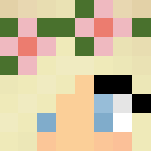 Download Free Girl with Flower Crown Skin for Minecraft image 3 Girl with Flower Crown - Flower Crown Minecraft Skins - image 3