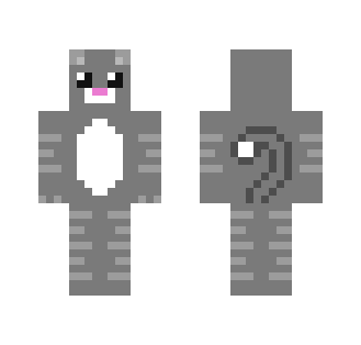 Grey Tabby Cat - Cat Minecraft Skins - image 2