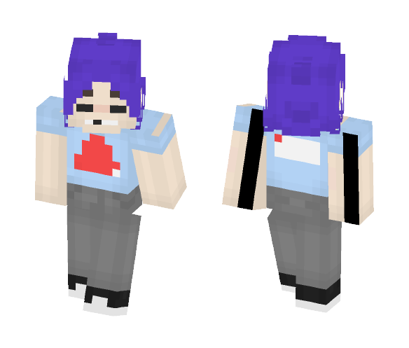 2-D - Gorillaz - Male Minecraft Skins - image 1