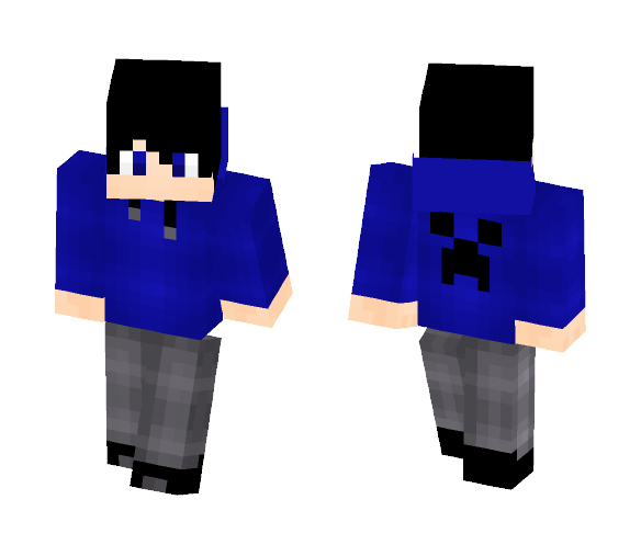 Boy in hoodie - Boy Minecraft Skins - image 1
