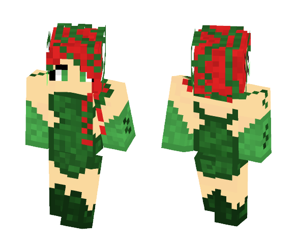 Poison Ivy | DC Superheros - Comics Minecraft Skins - image 1