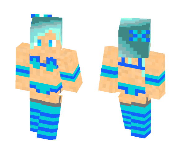 Bikini Girl - Girl Minecraft Skins - image 1