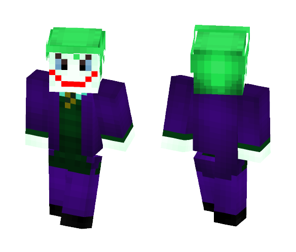 The Joker - Comics Minecraft Skins - image 1