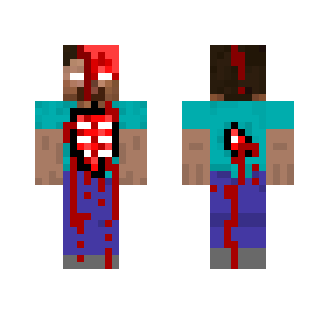 Bloody herobrine - Herobrine Minecraft Skins - image 2