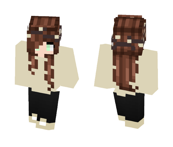 Download Free Girl Kawaii 。◕‿◕。 Skin for Minecraft image 1 Girl Kawaii 。◕‿◕。 - Girl Minecraft Skins - image 1