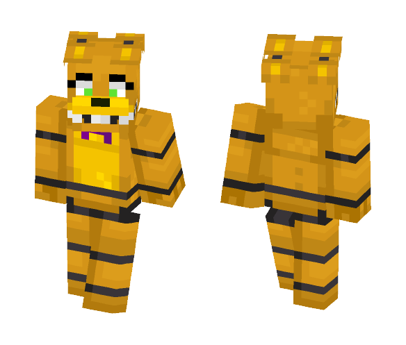 Girl Springbonnie FNAF World - Girl Minecraft Skins - image 1