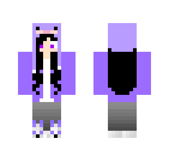 Purple Clothing =3 - Female Minecraft Skins - image 2